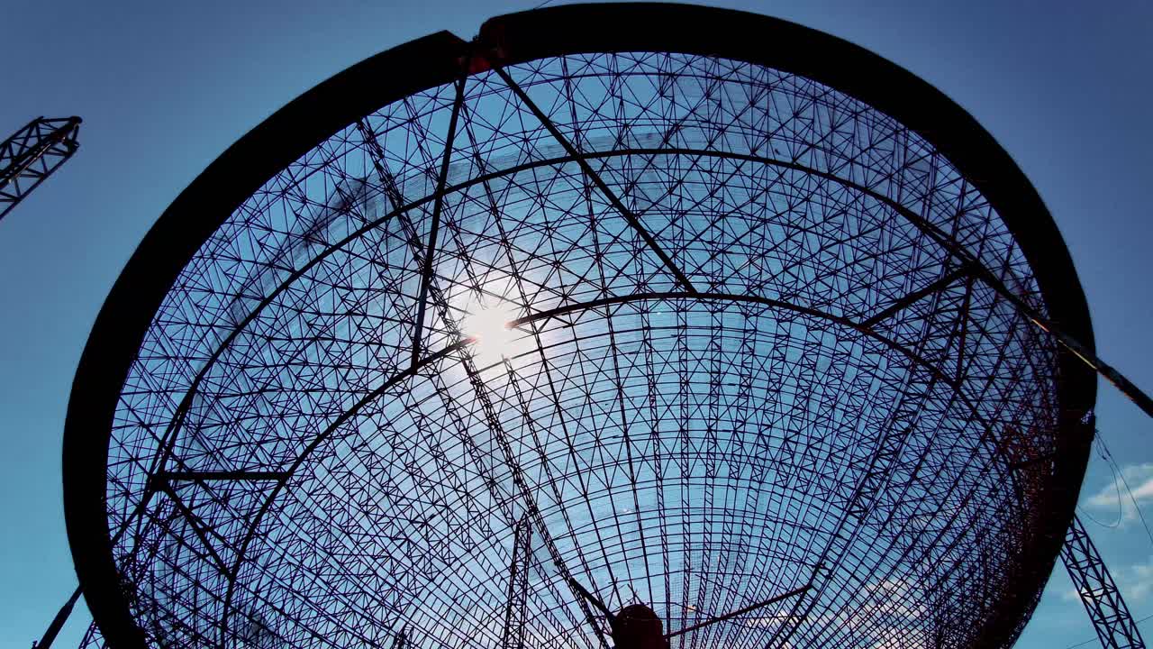 오래된 dsh 위성 통신