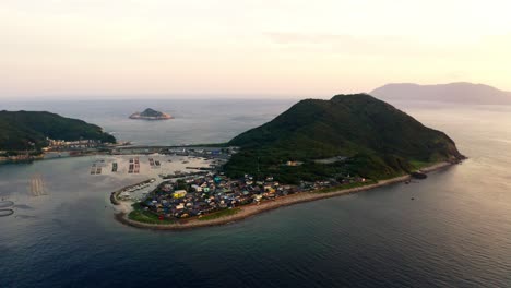 the aerial view of kochi