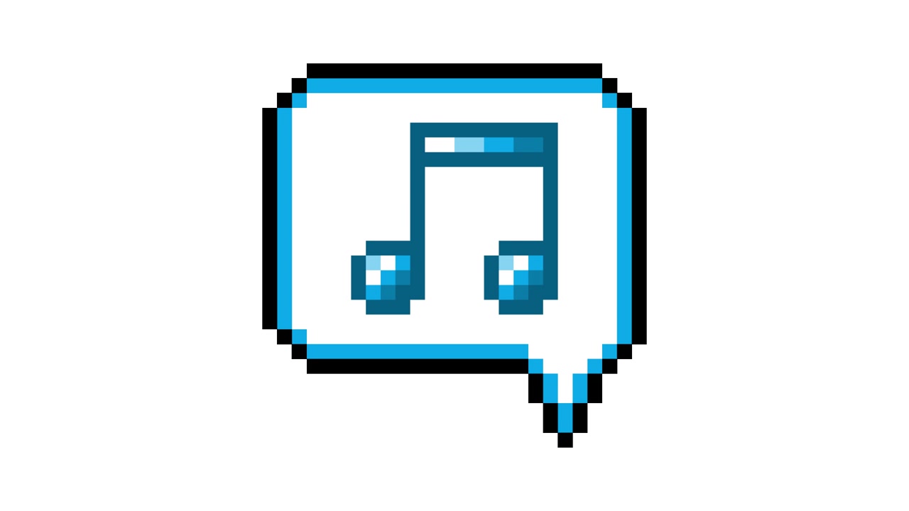 Pixel Art Pop-up Icon Animation with Eighth notes in Speech Bubble (2).mov