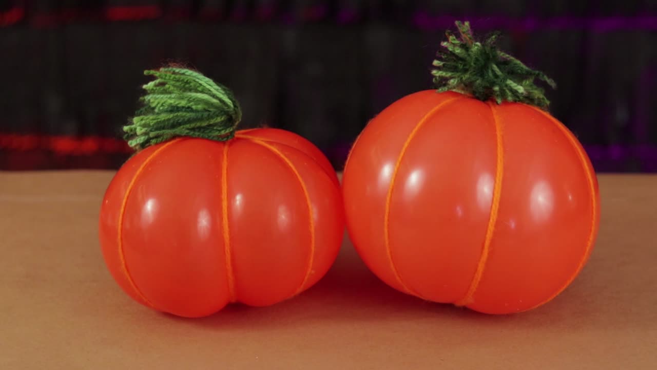 할로윈 파티 장식; 호박 풍선. 가을 장식품