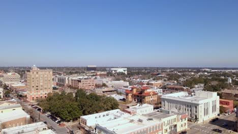 tráfico en el centro de pensacola, florida