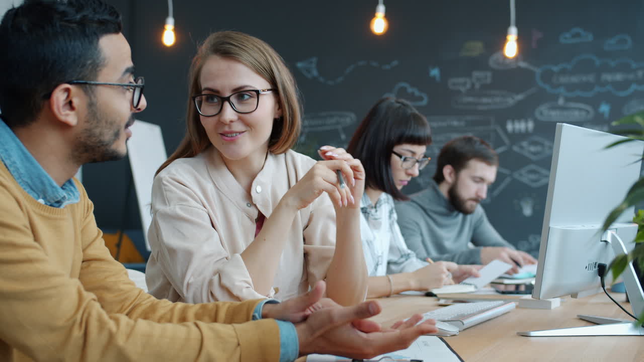 reunión de negocios en la oficina