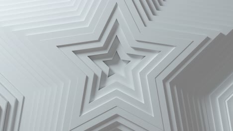 abstract geometric star pattern