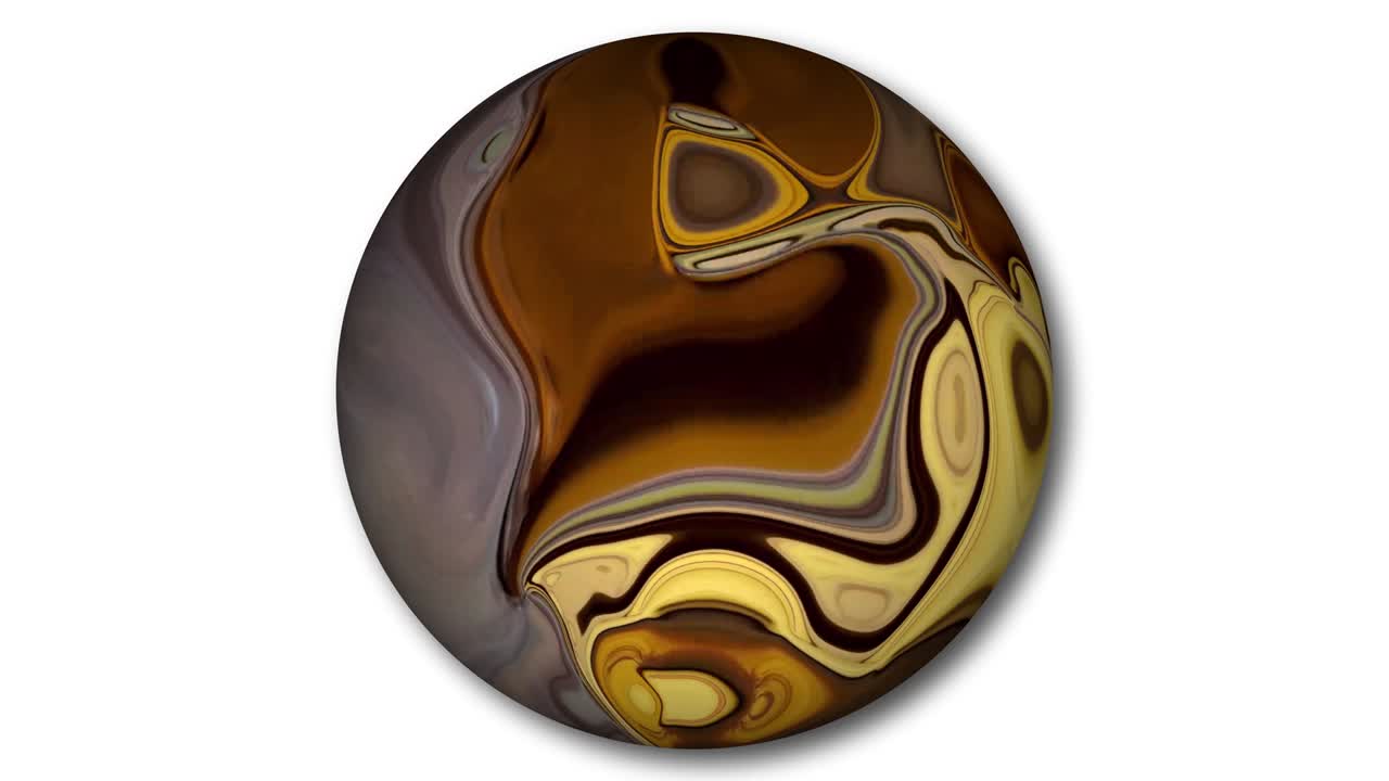 색 배경에 추상적인 다채로운 구. 색 바탕에 애니메이션 구.