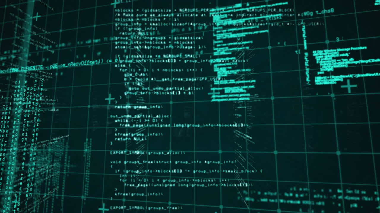 Animation of data processing during coronavirus covid19 pandemic
