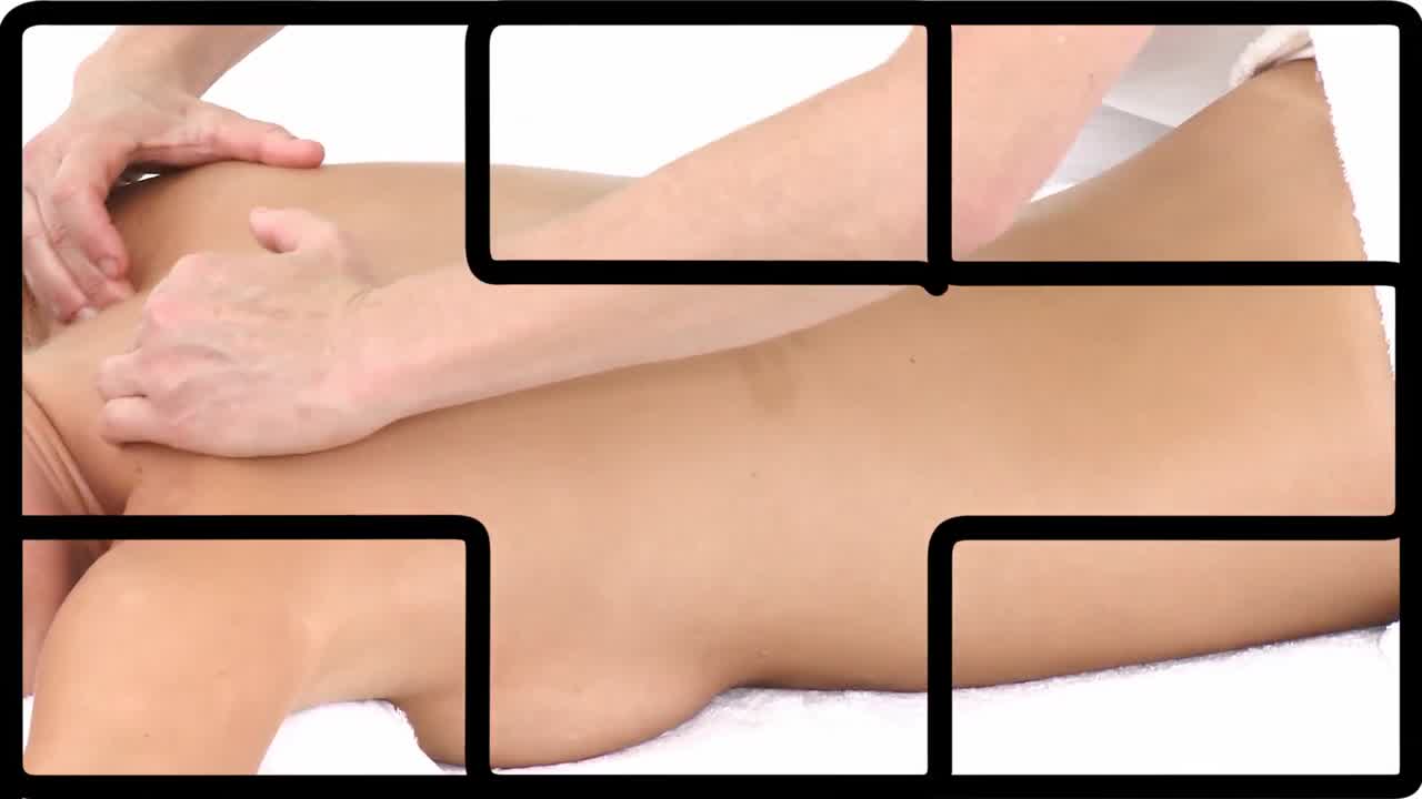 animación que presenta diferentes tratamientos de spa