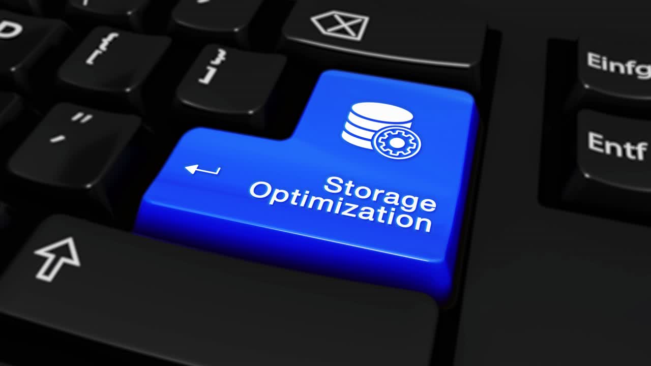 Storage Optimization Computer Keyboard Button