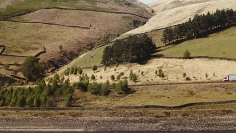 stunning landscape of rolling hills and stone walls