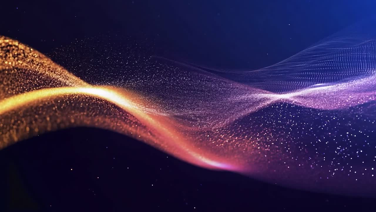 Abstract Wave Background