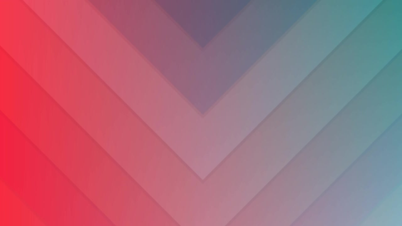 Animation of red to blue gradient with arrow shapes in background