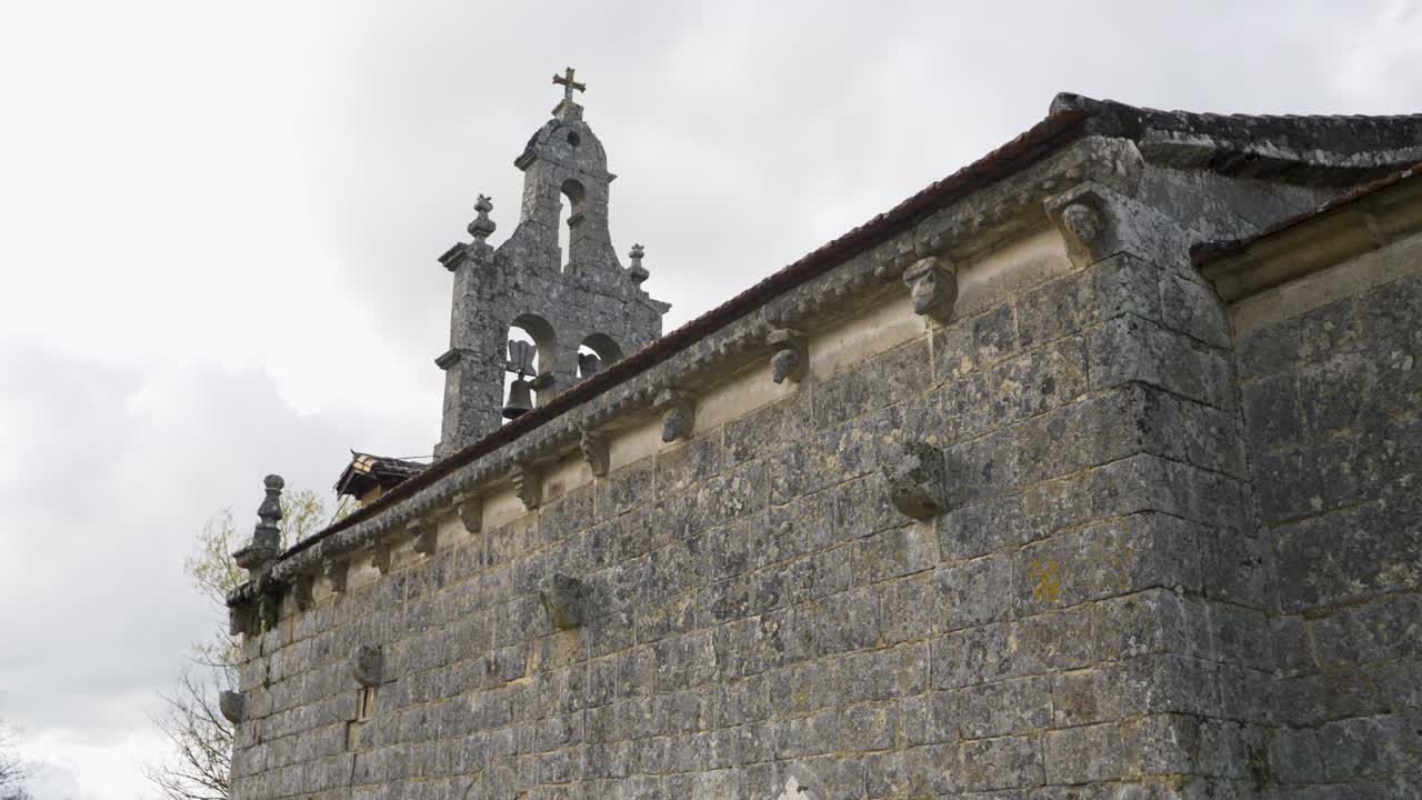 iglesia de san juan de cortegada, sarreaus, españa