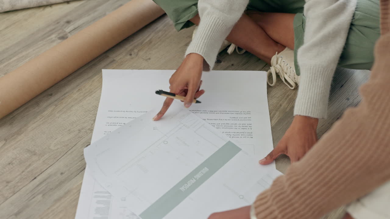 pareja negra, planos y arquitectura