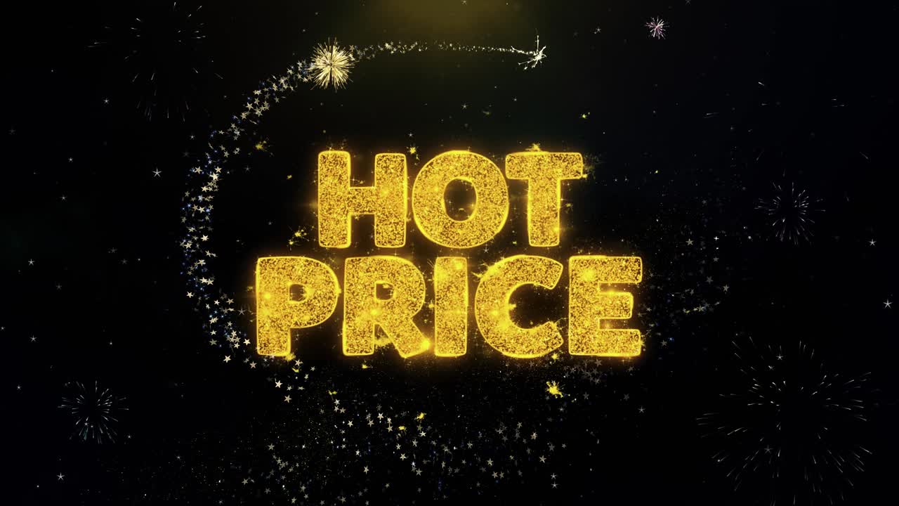 Hot Price Fireworks Sale Advertisement