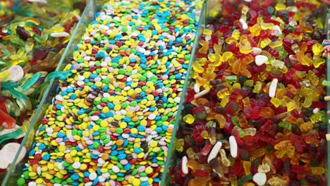 assortment of colorful candies