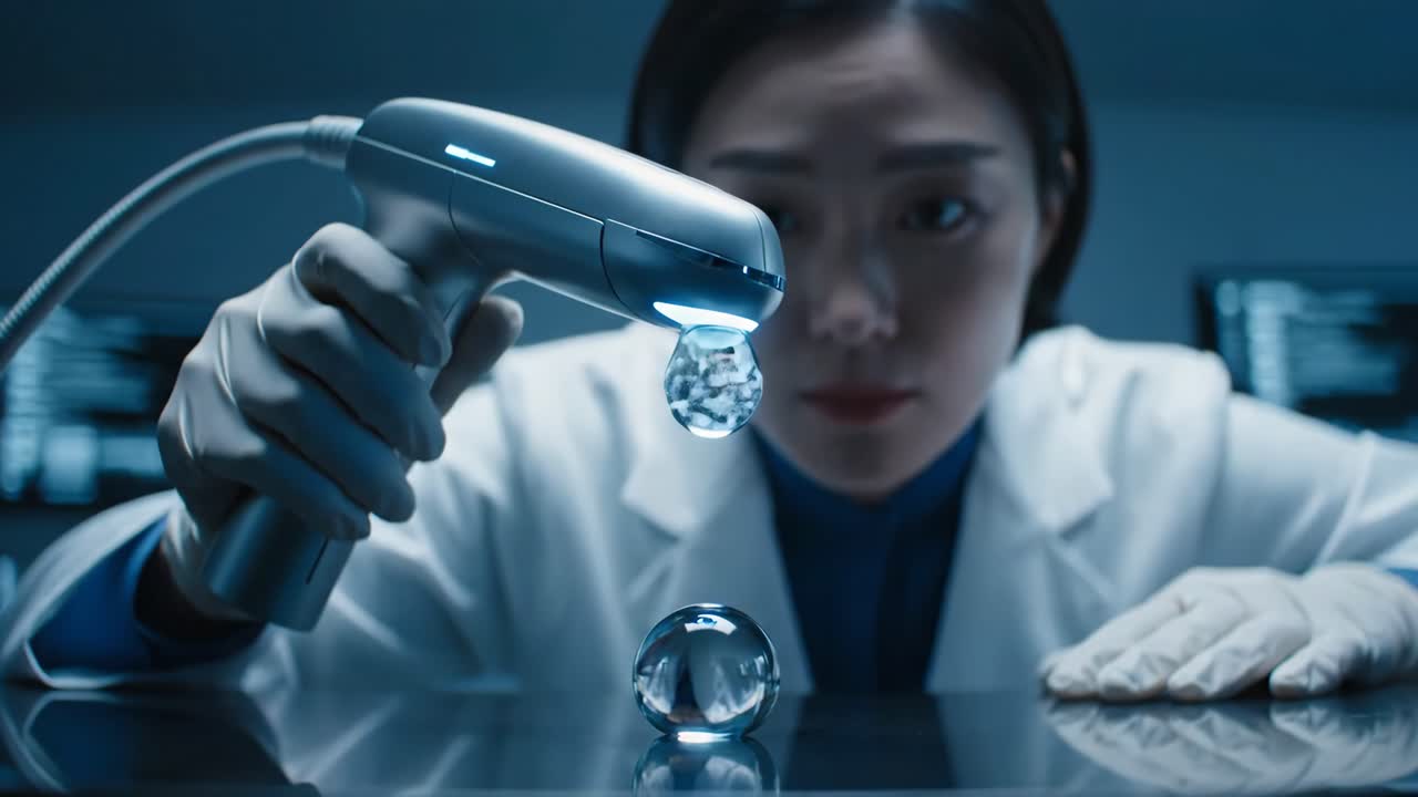 Asian Scientist Conducts Cutting-Edge Research in Advanced Laboratory