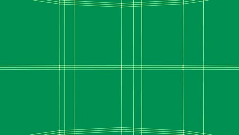 green background with light yellow grid pattern