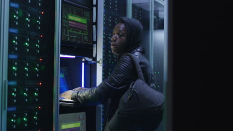 cyberattack in a data center