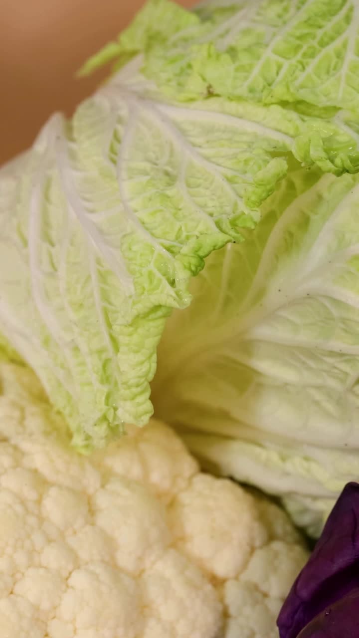 una vibrante variedad de verduras frescas dispuestas artísticamente, mostrando una variedad de colores y texturas en la iluminación natural