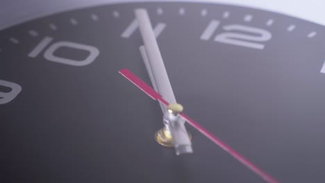 la segunda manilla del reloj girando rápido es un símbolo de la inexorabilidad del tiempo.