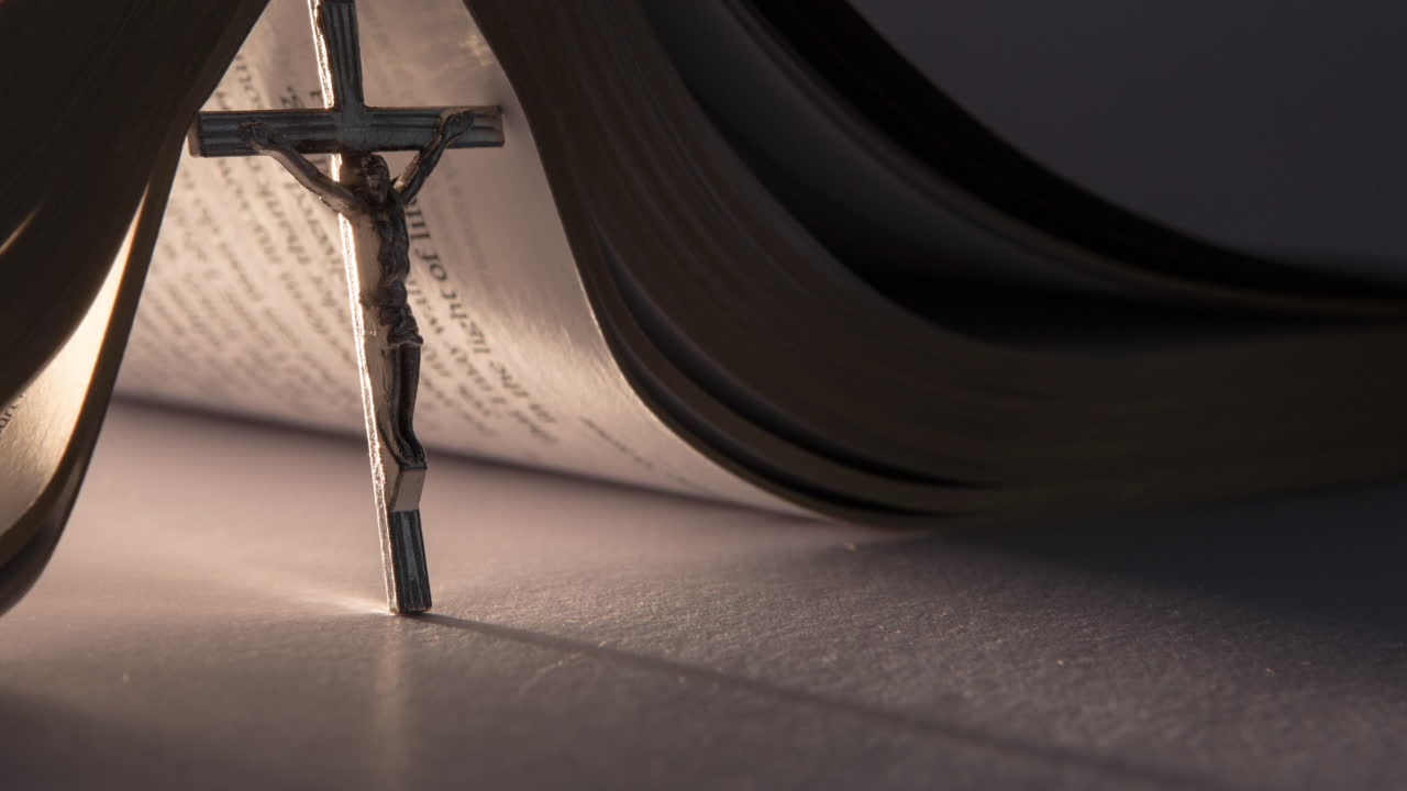 종교적인 부활절 일요일 좋은 금요일 애니메이션 4k