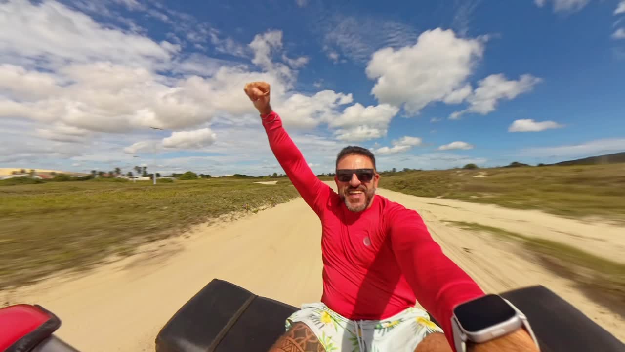 Buggy ride in Jericoacoara, Brazil