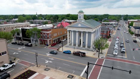 aerial-pullout-lexington-nc,-north-carolina