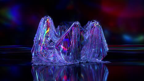 holographic cloaks in dark light