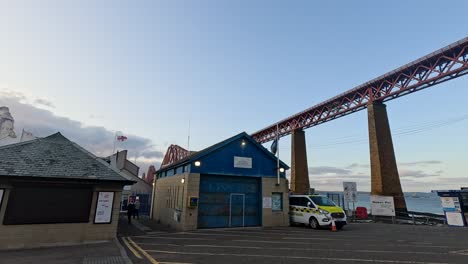 journey beneath iconic forth bridge in scotland