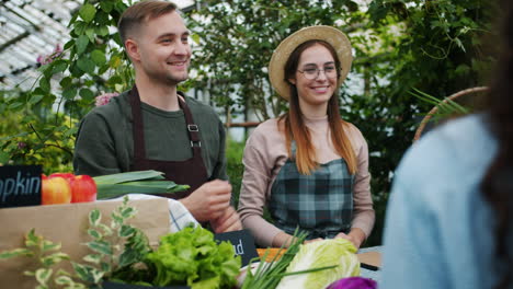 farmers market transaction