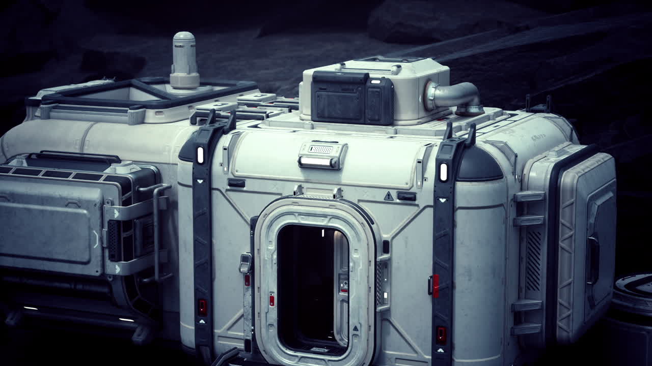 космический корабль снаружи крупный план