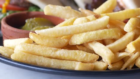 Papas fritas crujientes