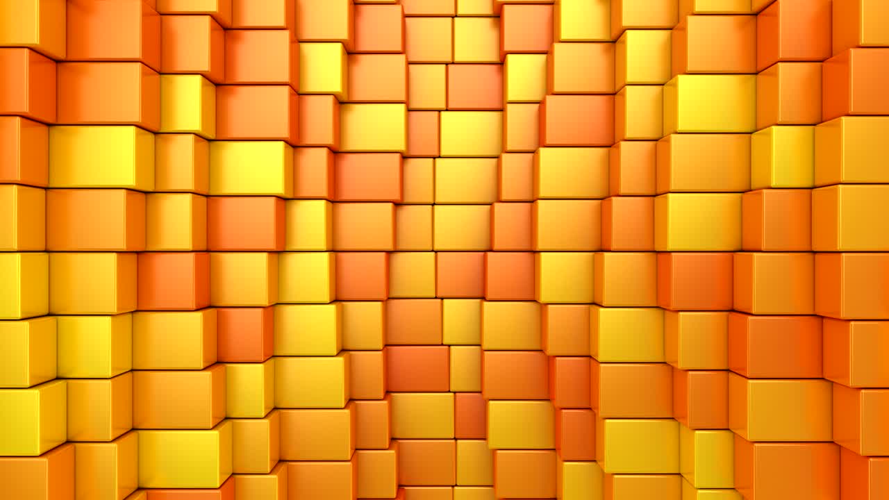 las cajas forman una onda