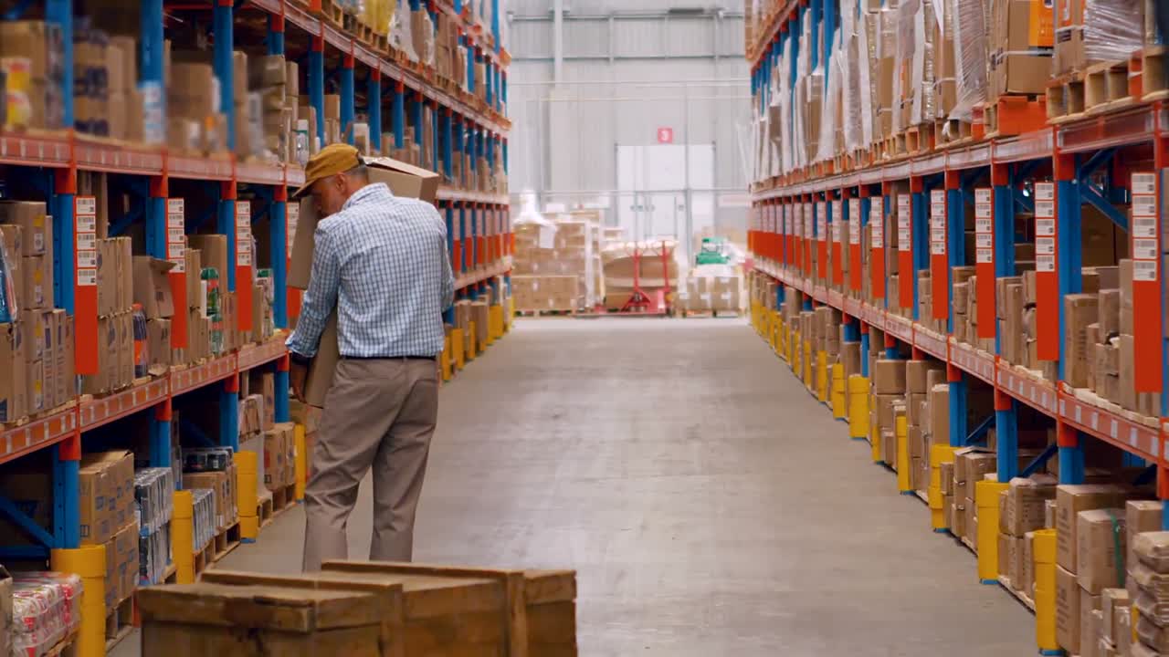 supervisor que tiene y comprueba las mercancías