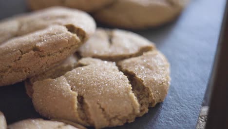 warm cookies sitting in heater