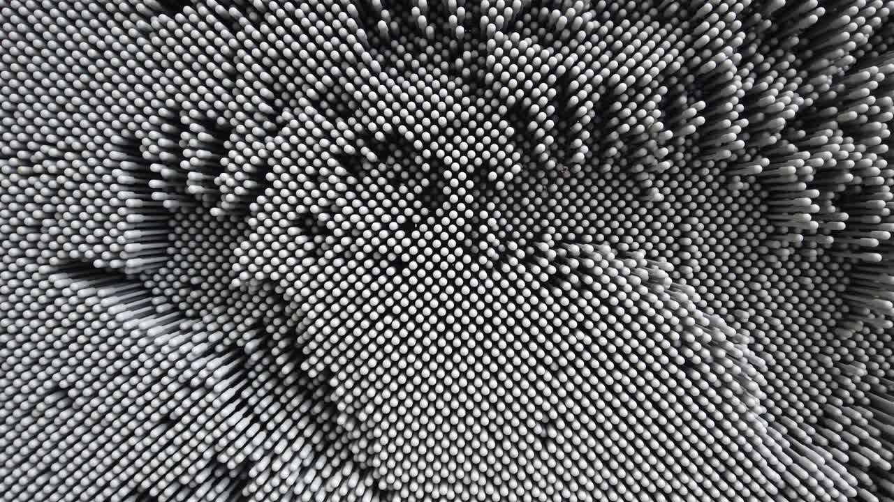 "pinart 3d" patrón abstracto. el fondo de las uñas de plástico.