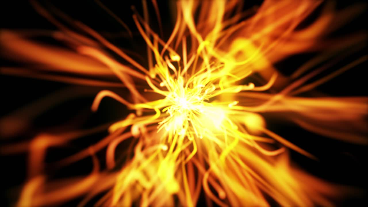 Abstract Fire Energy Explosion