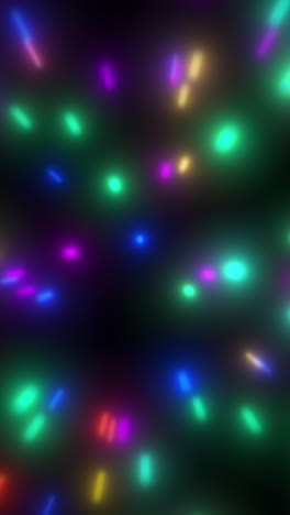 abstract colorful neon lights