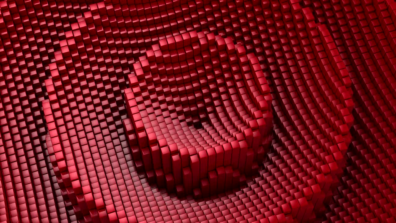 las cajas forman una onda