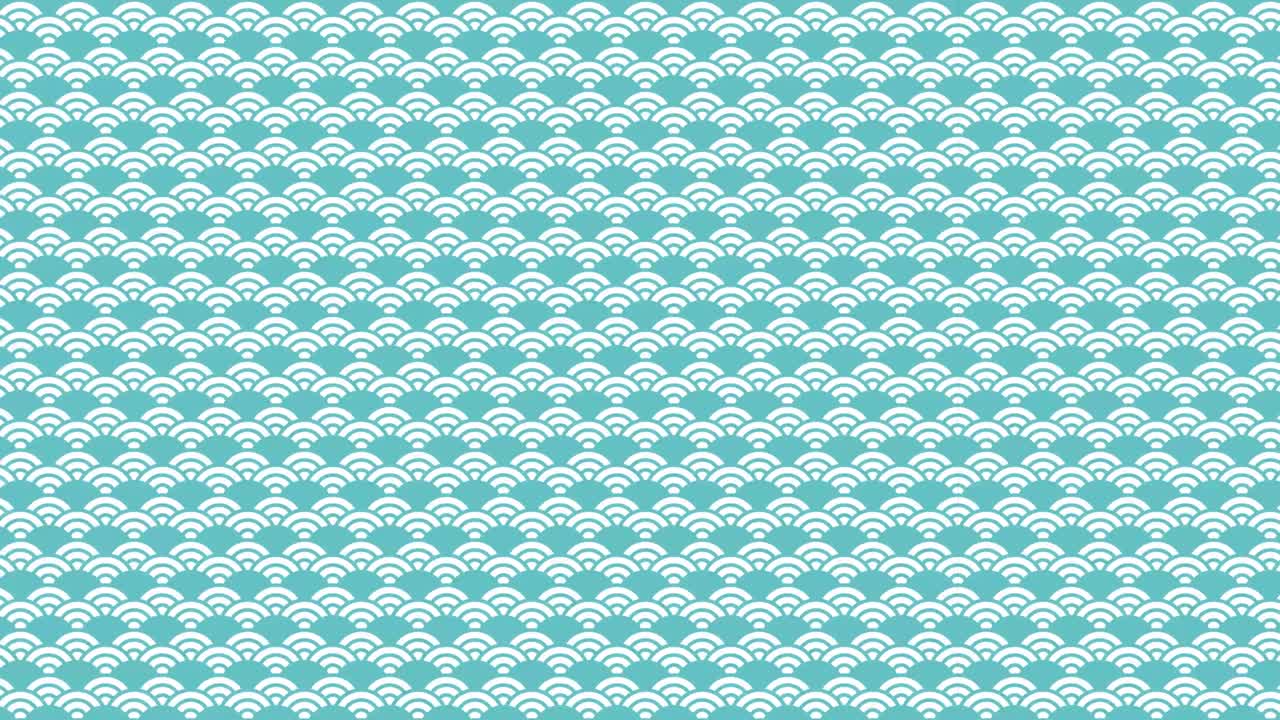 Traditional Japanese blue texture. Chinese Seas Loop Pattern. | Premium ...