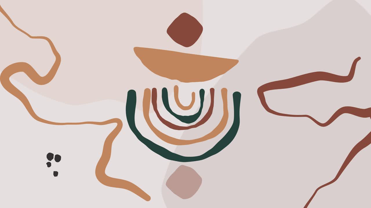 abstracto animado de fondo de moda