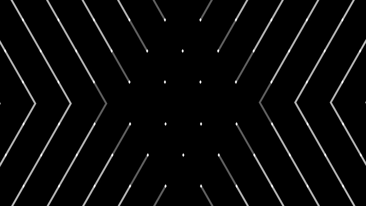 Dynamic Black and White Geometric Grid Motion Background