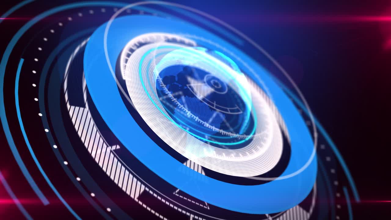 3d digital world breaking news on world live report loop background animation studio background for