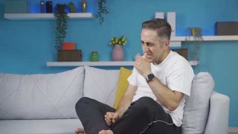 un hombre motivado por sí mismo.