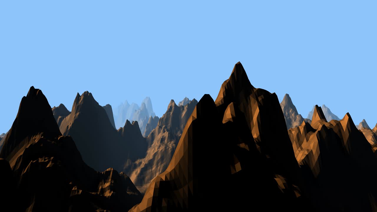 el fondo de las montañas digitales 4k