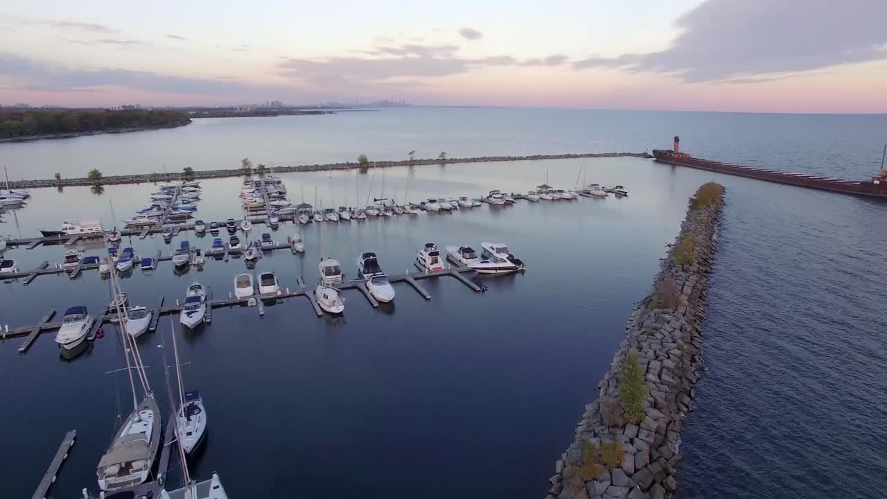 disparo de dron de crédito portuario