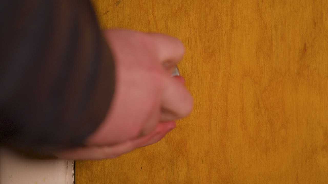 Testing the fit of the new handle unit