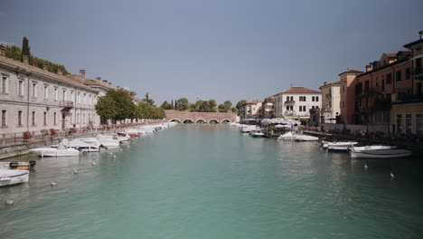 picturesque italian canal town