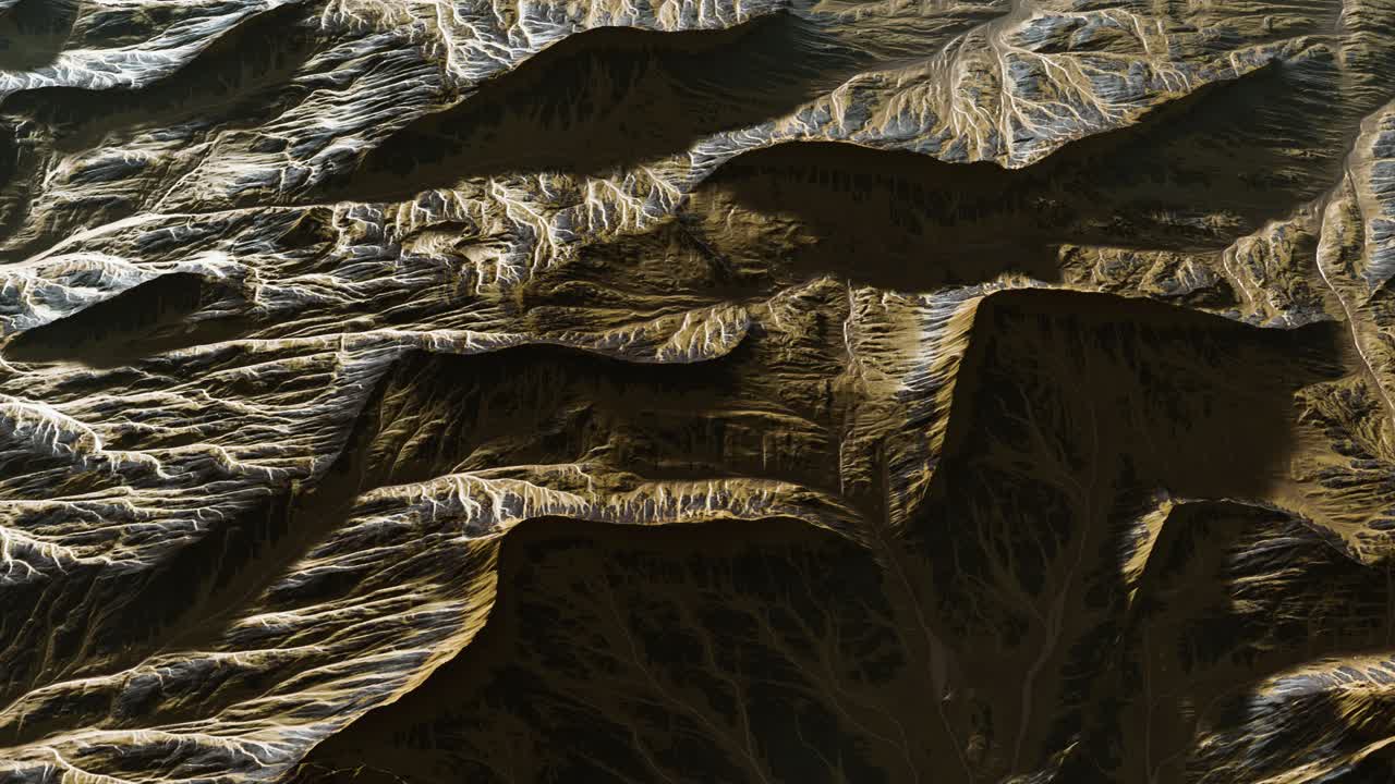 vista del paisaje del planeta alienígena