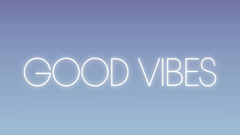 Animation-Von-Good-Vibes-Text-Auf-Blauem-Hintergrund