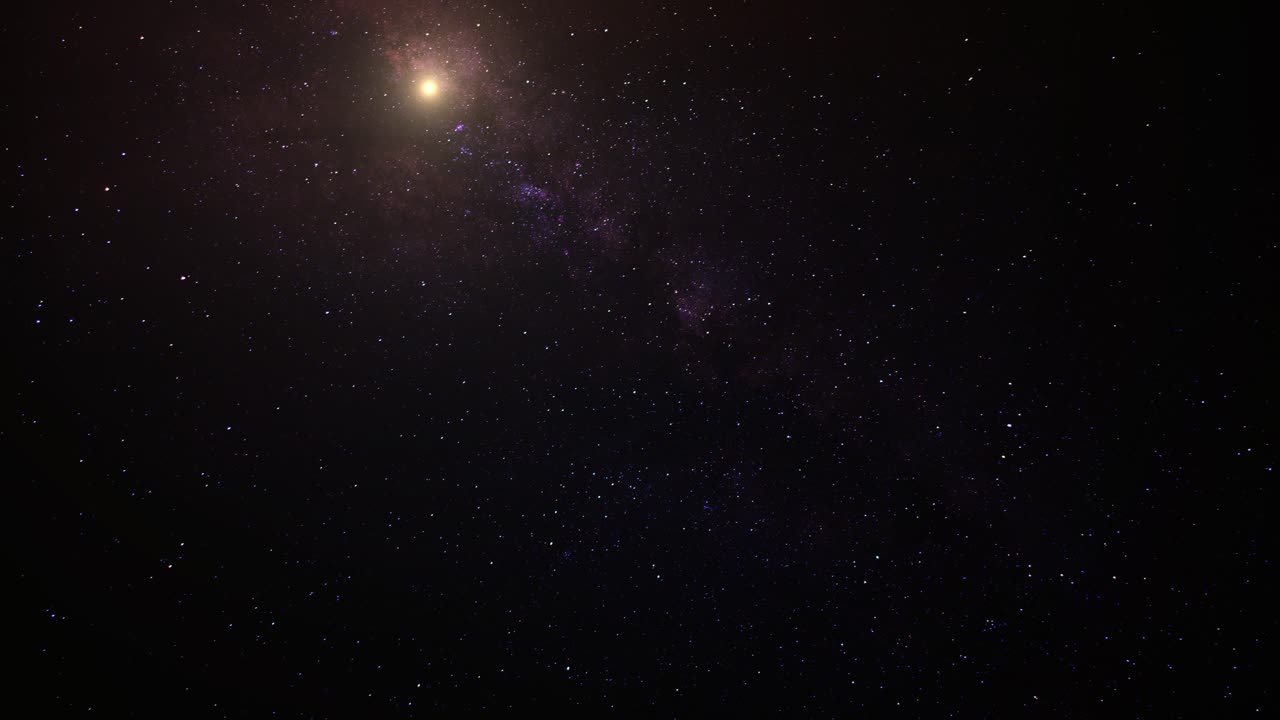 view of the milky way galaxy